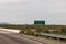 Hassayampa River sign on Route 10 in Tonopah, Arizona