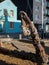 HASTINGS, EAST SUSSEX/UK - NOVEMBER 06 : Close-up of an Anchor f