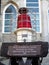 HASTINGS, EAST SUSSEX/UK - NOVEMBER 06 : Old Harbour Light Damaged by Storm and Replaced in 1998 at Hastings East Sussex on