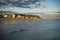 Hastings seafront in early evening sunshine