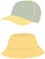 Hat and cap template