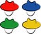 Hat color collection