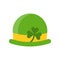 Hat vector, Feast of Saint Patrick flat icon