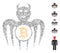 Hatch Collage Bitcoin Happy Spectre Devil Icon