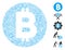 Hatch Collage Bitcoin Icon