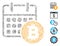 Hatch Mosaic Bitcoin Calendar Icon