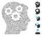 Hatch Mosaic Mind Gears Icon