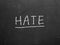 Hate Concept Word