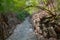 Hathi nahar, Elephant gully or Rainwater gully to channel rainwater to Ranisar and Padamsar lakes of Mehrangarh fort, at Rao Jodha