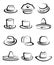 Hats collection set. Vector