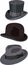 Hats for gentlemen