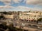 HaTsahanim Street, Jerusalem, seen from the Old City Ramparts Walk