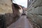 Hatun Rumiyoc street with Incan twelve angle stone in Cuzco,