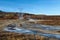 Haukadalur (geysir, geyser) valley, Golden Circle, Iceland