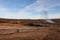 Haukadalur (geysir, geyser) valley, Golden Circle, Iceland