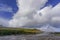 Haukadalur, Iceland: Visitors wait for the active Strokkur geyser to erupt