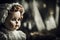 Haunted doll. paranormal photography