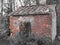 Haunted horror house. Old haunted house in the woods with evil spirits