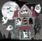 Haunted house with ghosts theme 4