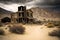 haunting ghost town, once thriving community devastated by natural disaster