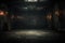 Haunting Halloween Dark horror background sets a mysterious stage with wooden planks