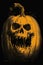 The Haunting Harvest: A Ghoulish Pumpkin\\\'s Cryptic Rise in Heavy