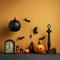 Haunting Pumpkin Background Illustration