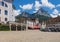 Hauptplatz square in the town of Schwyz, Switzerland