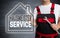 HausmeisterService in german Caretaker service with house touc