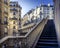 Haussmann buildings in Saint Lazare district in Paris