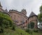 Haut-Koenigsbourg Castle in cloudy ambiance