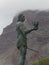 Hautacuperche monument, Valle Gran Rey, La Puntilla, La Gomera, Canary Islands, Spain