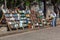 HAVANA, CUBA - APRIL 2, 2012: Antique books market