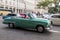 Havana, Cuba. Colorful classic 1950`s cars