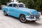 Havana, Cuba. Colorful classic 1950`s cars