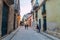 HAVANA, CUBA - FEB 20, 2016: People at the steet in Havana Viej