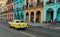 Havana, Cuba main street with car