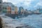 HAVANA, CUBA - OCTOBER 20, 2017: Havana Old Town and Malecon Area with Caribbean Sea Waves.