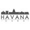 Havana Silhouette Design City Vector Art