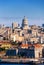 Havana. View of the old city through a bay from Morro\'s fortress