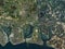 Havant, England - Great Britain. High-res satellite. No legend