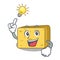 Have an idea gouda cheese mascot cartoon