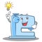 Have an idea sewing machine emoticon character