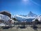 Have a seat in front of majestic Matterhorn mountain, Zermatt, Switzerland