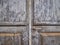 Havily Textured Old Wooden Doors With Flaking Paint