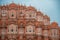 Hawa Mahal famous traditional colorful building in jaipur