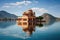 Hawa Mahal in Jaipur, Rajasthan, India, Water Palace Jal Mahal, Man Sager Lake, Jaipur, Rajasthan, India, Asia, AI Generated