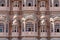 Hawa Mahal, pink palace of winds in old city Jaipur, Rajasthan, India