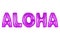 Hawaii, Aloha, purple color