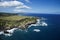 Hawaii coastline.